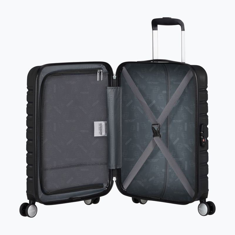 Utazóbőrönd American Tourister Flashline Spinner 34 l shadow black 5