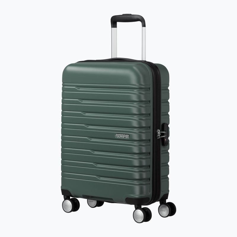 Utazó bőrönd American Tourister Flashline Spinner 55 34 l dark forest 2
