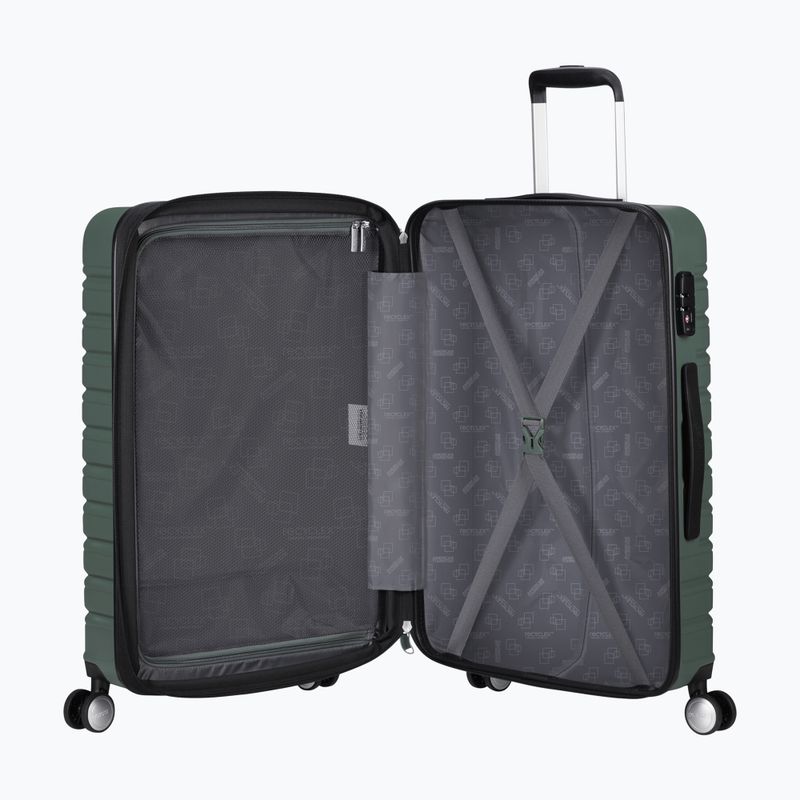 Utazó bőrönd American Tourister Flashline Spinner 67 75 l dark forest 4