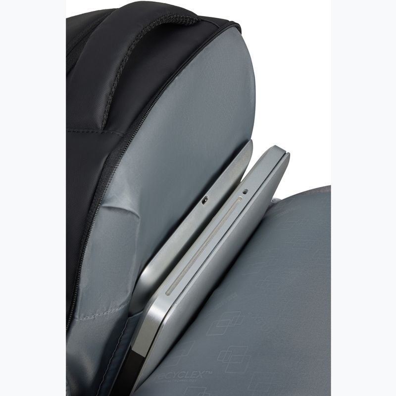 Hátizsák American Tourister Lapt Backpack 15.6" LMTD 24 l black/lime 6