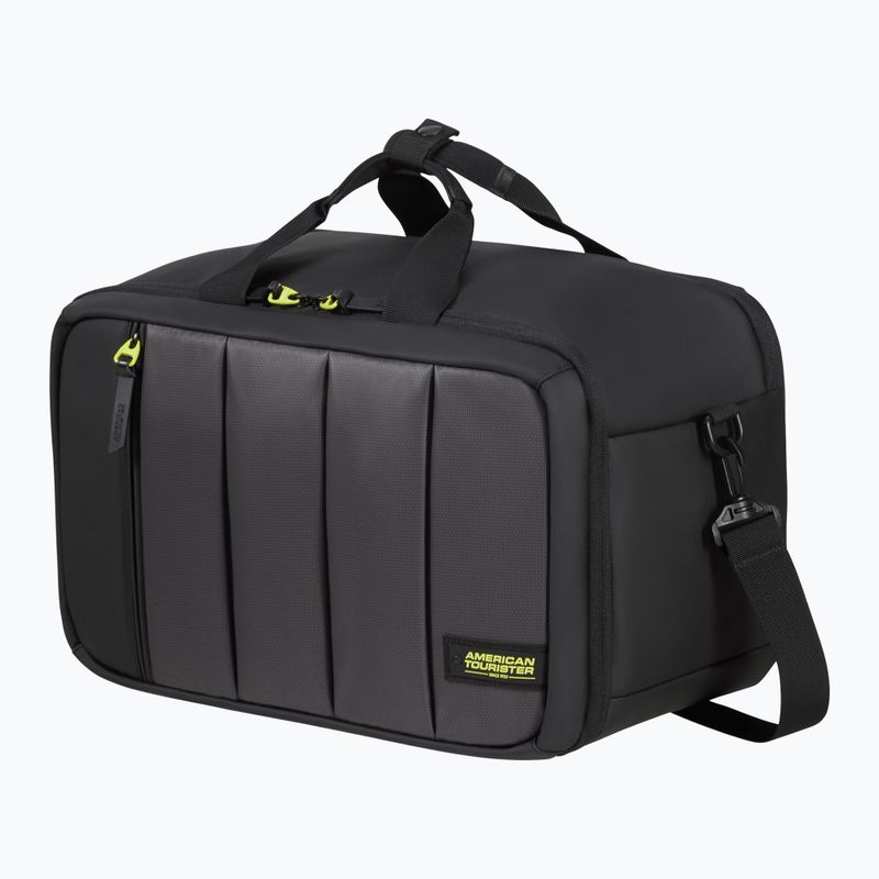 Utazótáska American Tourister 3-Way Boarding 23,5 l black/lime 2