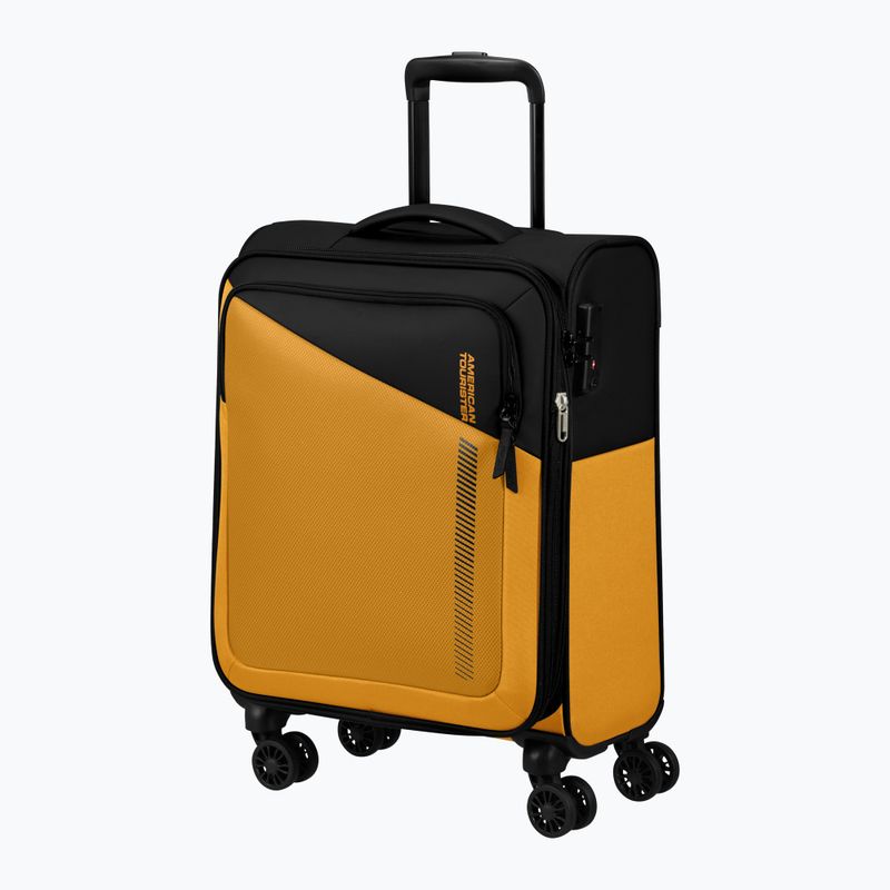 American Tourister Daring Dash 46 l fekete/sárga utazótáska 2