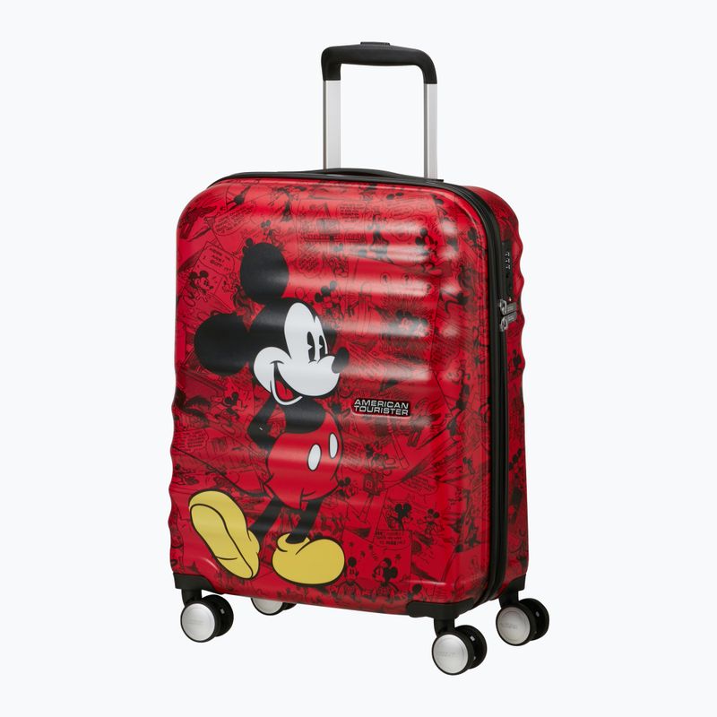 Utazó bőrönd American Tourister Disney Wavebreaker 36 l mickey comics red 4
