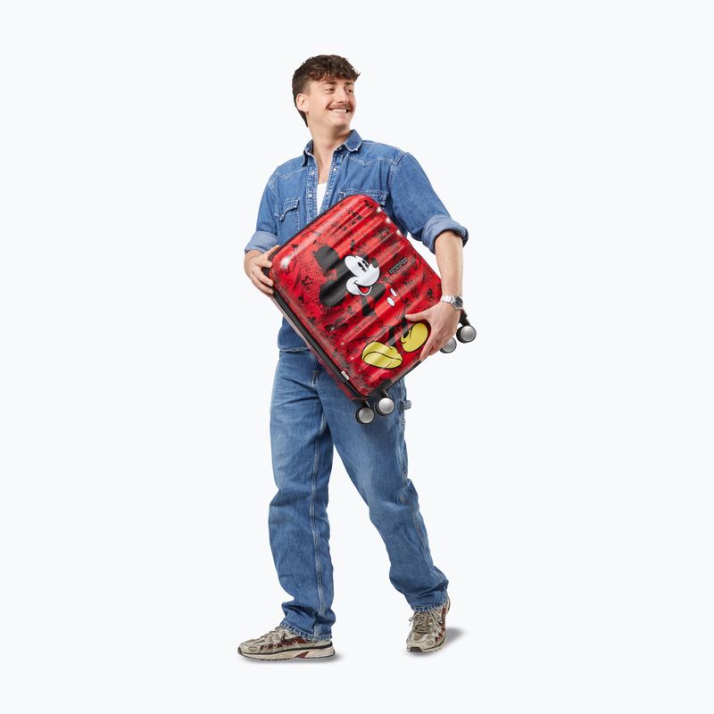 Utazó bőrönd American Tourister Disney Wavebreaker 36 l mickey comics red 7