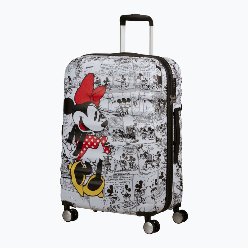 Bőrönd American Tourister Disney Wavebreaker 64 l  minnie comics white 2