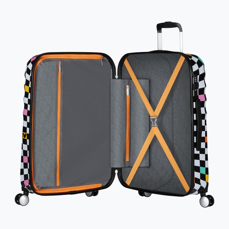 Utazó bőrönd American Tourister Disney Wavebreaker 64 l mickey check 6