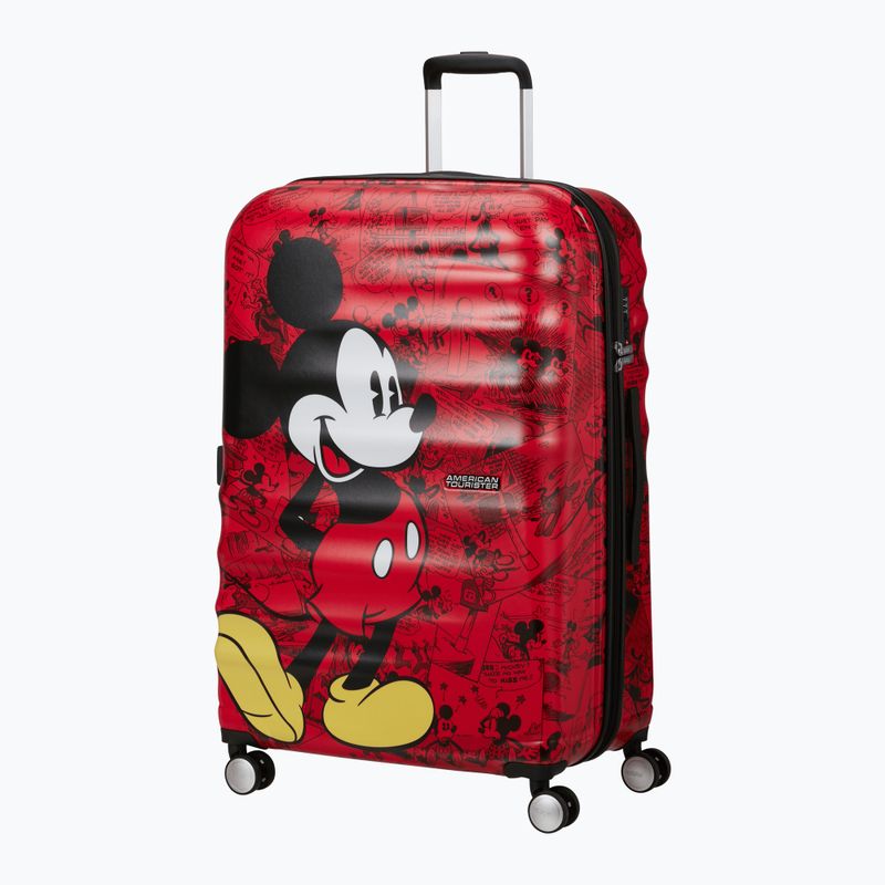 Utazó bőrönd American Tourister Disney Wavebreaker Spinner 96 l 2