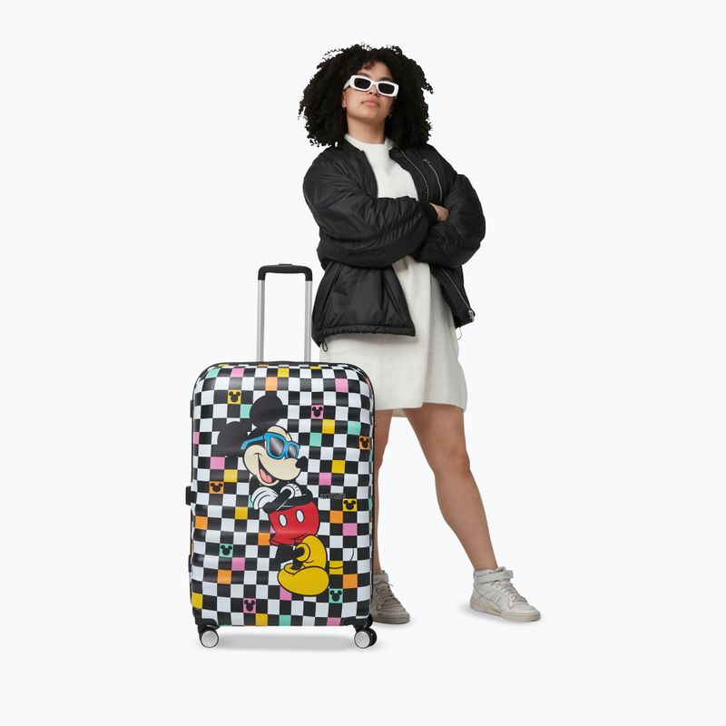 Utazó bőrönd American Tourister Disney Wavebreaker Spinner 96 l 7