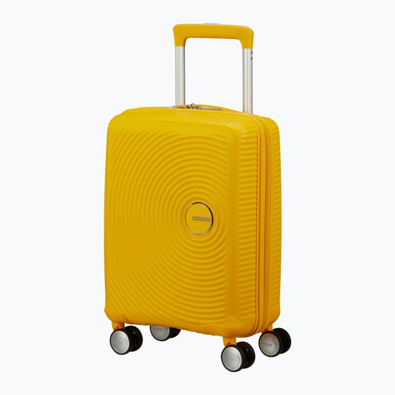 Utazó bőrönd American Tourister Soundbox Mini 47 22 l golden yellow 2