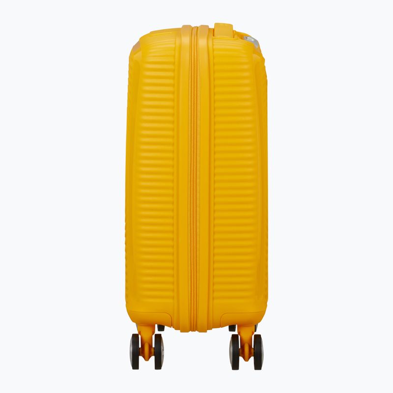 Utazó bőrönd American Tourister Soundbox Mini 47 22 l golden yellow 4