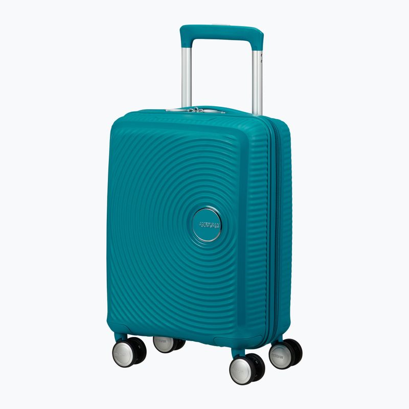 Utazó bőrönd American Tourister Soundbox Mini 47 22 l deep teal 2