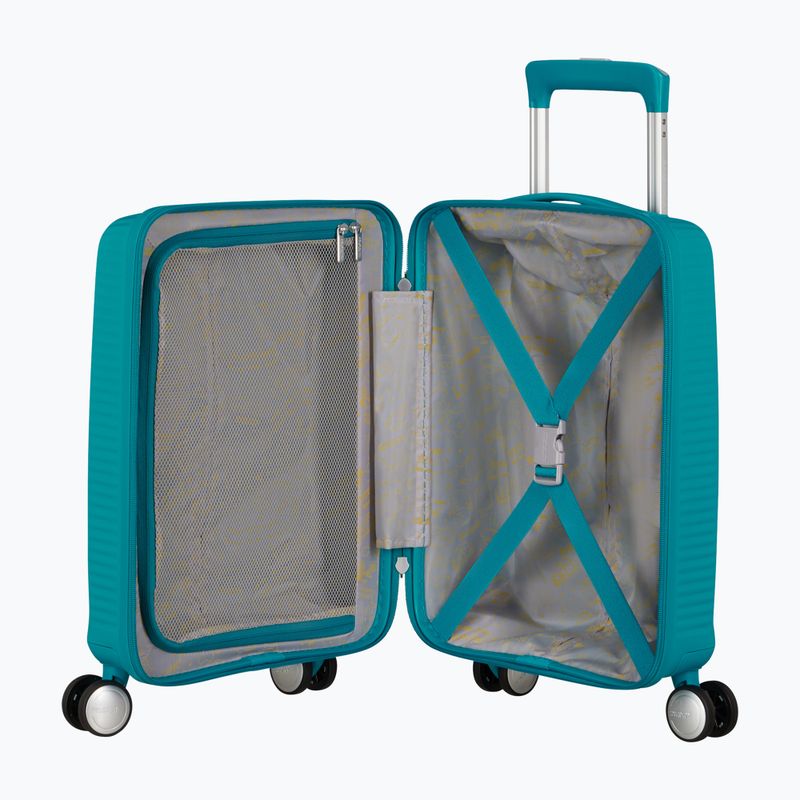 Utazó bőrönd American Tourister Soundbox Mini 47 22 l deep teal 6