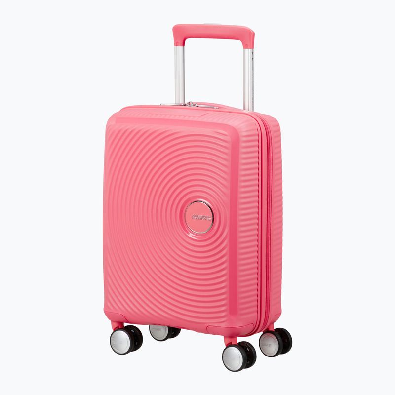 Utazó bőrönd American Tourister Soundbox Mini 47 22 l sun kissed coral 2