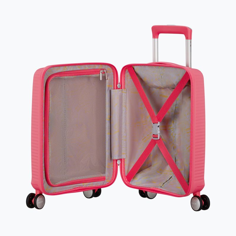 Utazó bőrönd American Tourister Soundbox Mini 47 22 l sun kissed coral 6