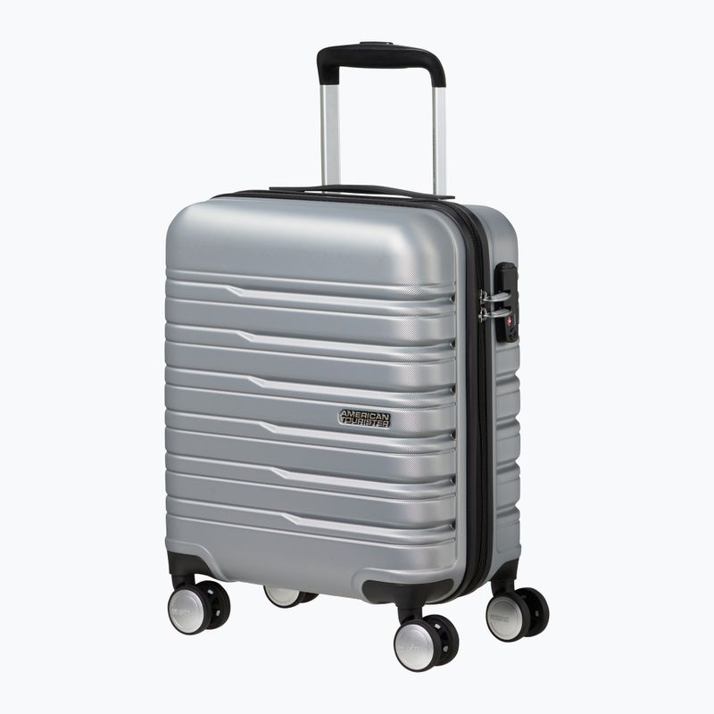 Utazó bőrönd American Tourister Flashline Spinner 43 23 l sky silver 2