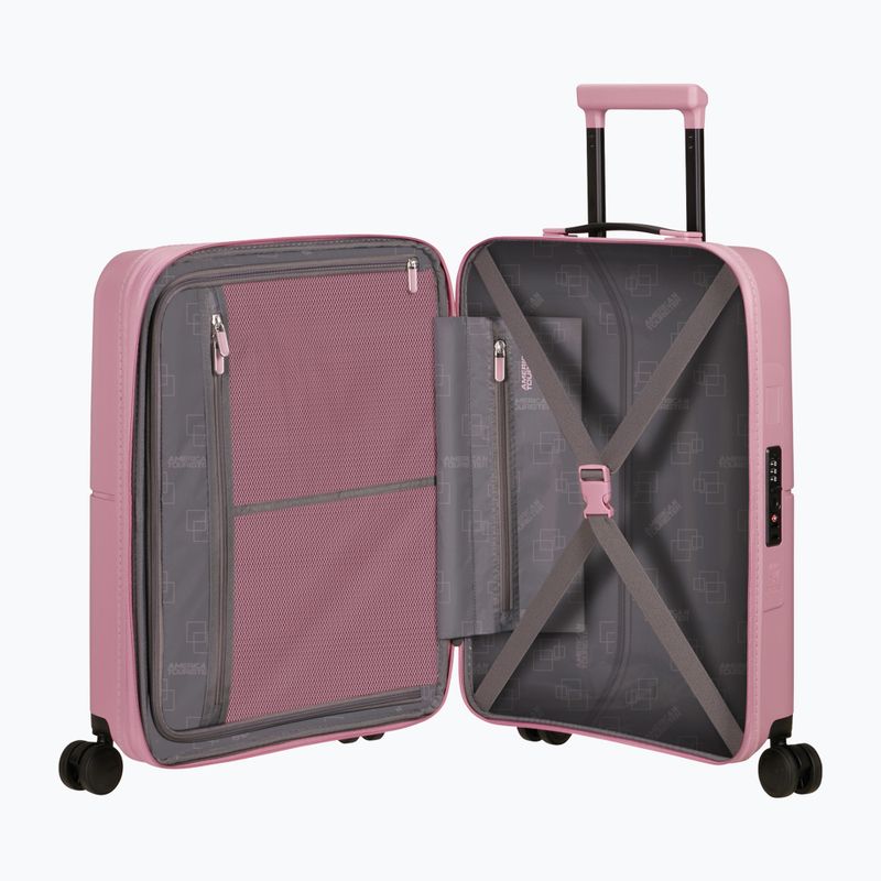Utazó bőrönd American Tourister Dashpop Spinner 47 l lilac pink 6
