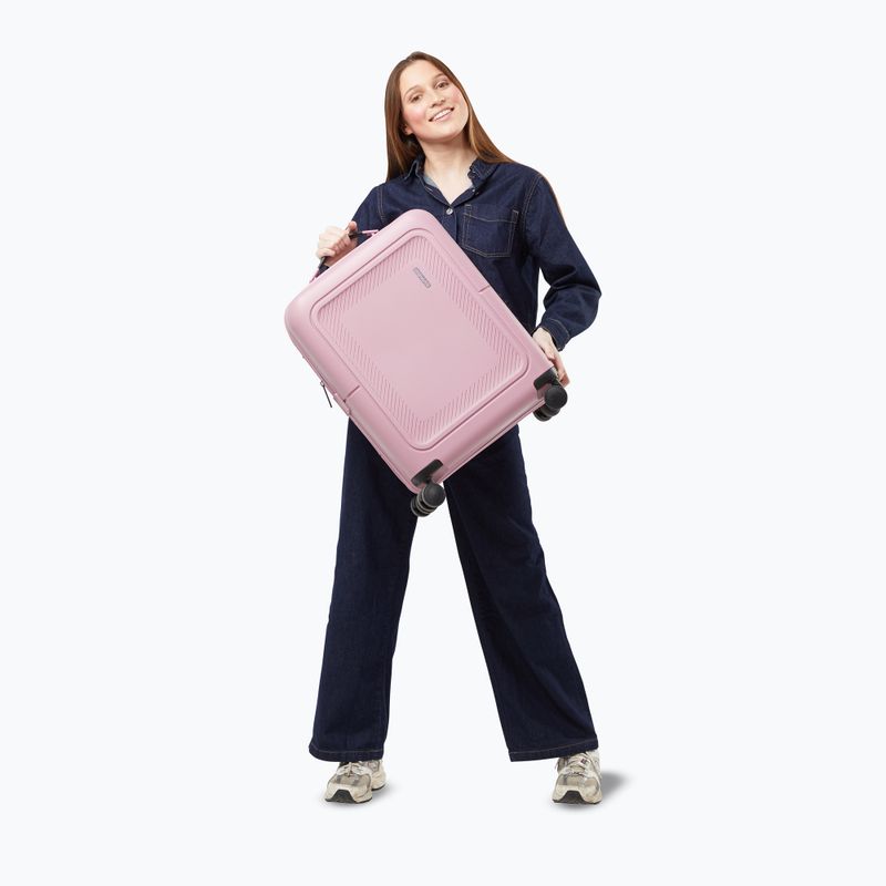Utazó bőrönd American Tourister Dashpop Spinner 47 l lilac pink 7