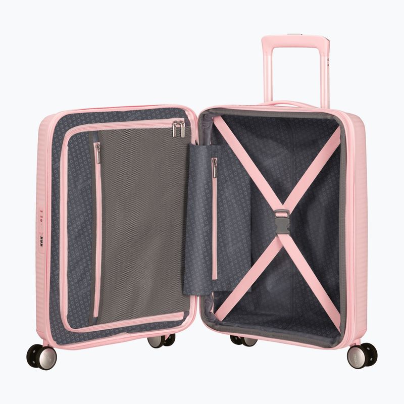 American Tourister Soundbox 41 l pasztell rózsaszín utazótáska 6