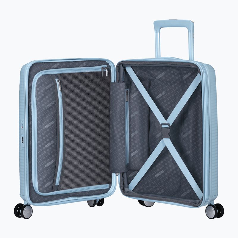 American Tourister Soundbox 41 l pasztellkék utazótáska 6