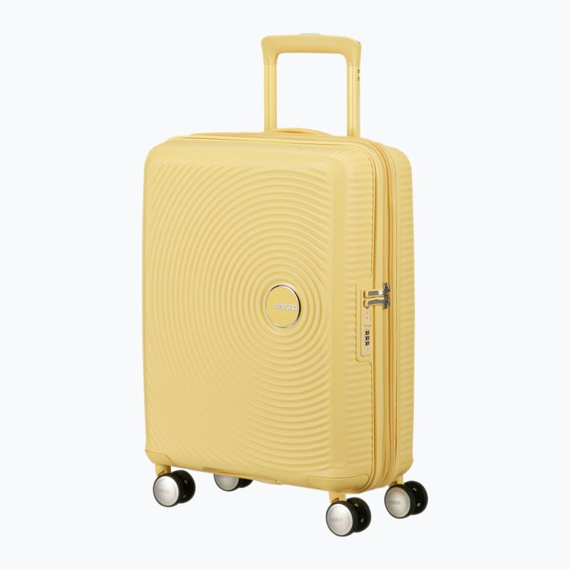American Tourister Soundbox 41 l pasztell sárga utazótáska 2