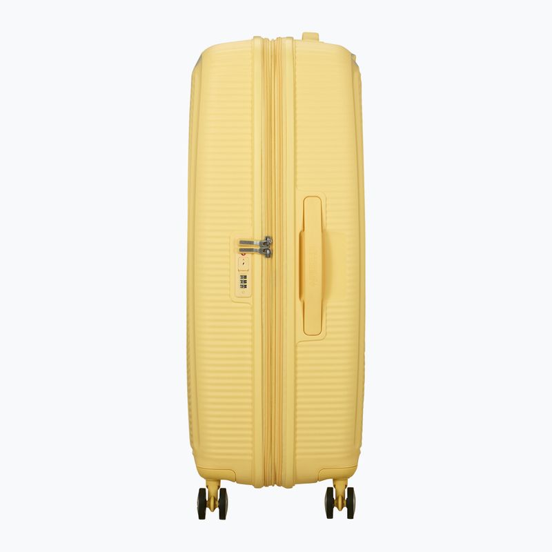 American Tourister Soundbox utazótáska 110 l pasztellsárga színben 4