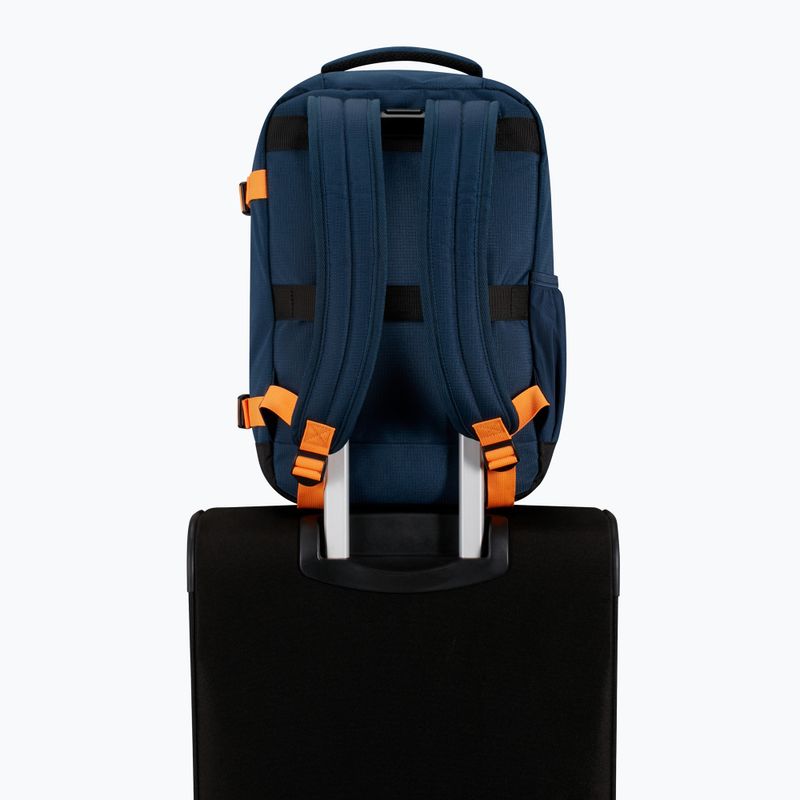 American Tourister Take2cabin S hátizsák 24,2 l sötétnavy / ragyogó narancs színben 6
