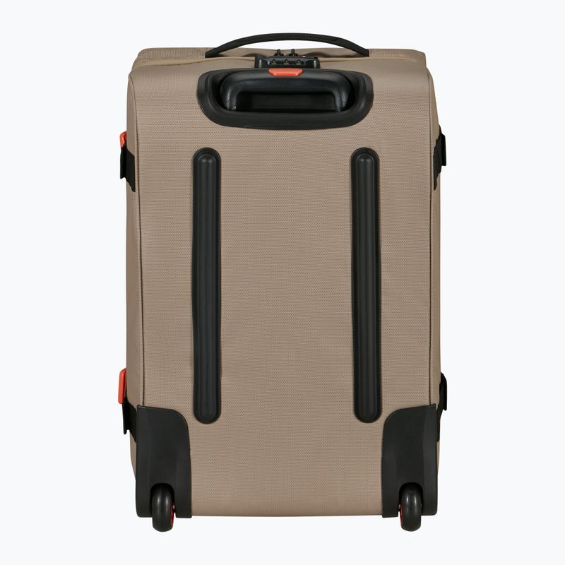 American Tourister Urban Track Duffle kerekekkel 55 l bézs / narancssárga utazótáska 2