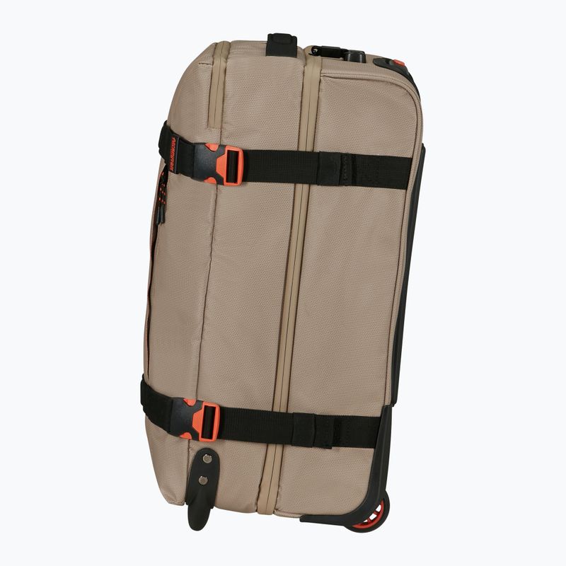 American Tourister Urban Track Duffle kerekekkel 55 l bézs / narancssárga utazótáska 3