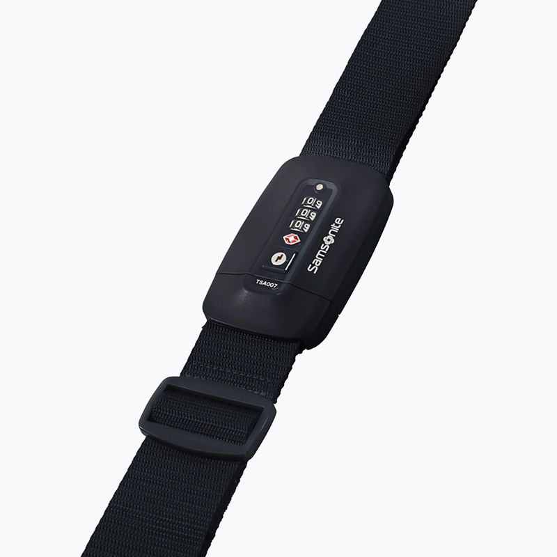 Bőrönd rögzítő heveder Samsonite Revolution black 2