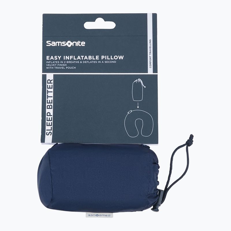 Utazópárna Samsonite Easy Inflatable midnight blue 3