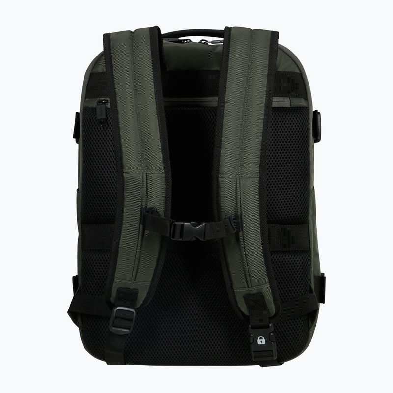 American Tourister Urban Track Laptop hátizsák 15.6" 29 l sötét khaki színben 3