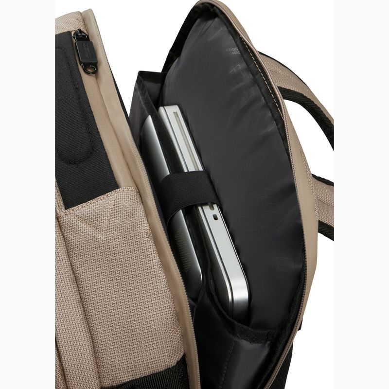 American Tourister Urban Track Laptop BP bevonatú 15.6" 29 l bézs/narancs hátizsák 6