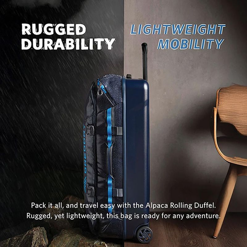 Gurulós utazótáska Gregory Alpaca Wheeled Duffel 100 l slate blue 4