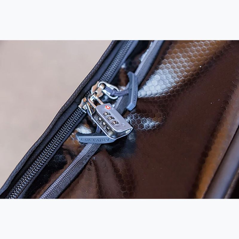 Utazótáska Gregory Alpaca Wheeled Duffel 40 obsidian black 7