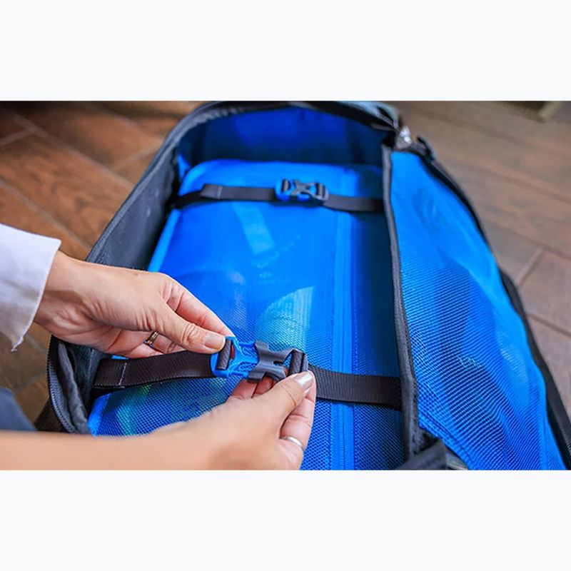 Utazótáska Gregory Alpaca Wheeled Duffel 40 obsidian black 11