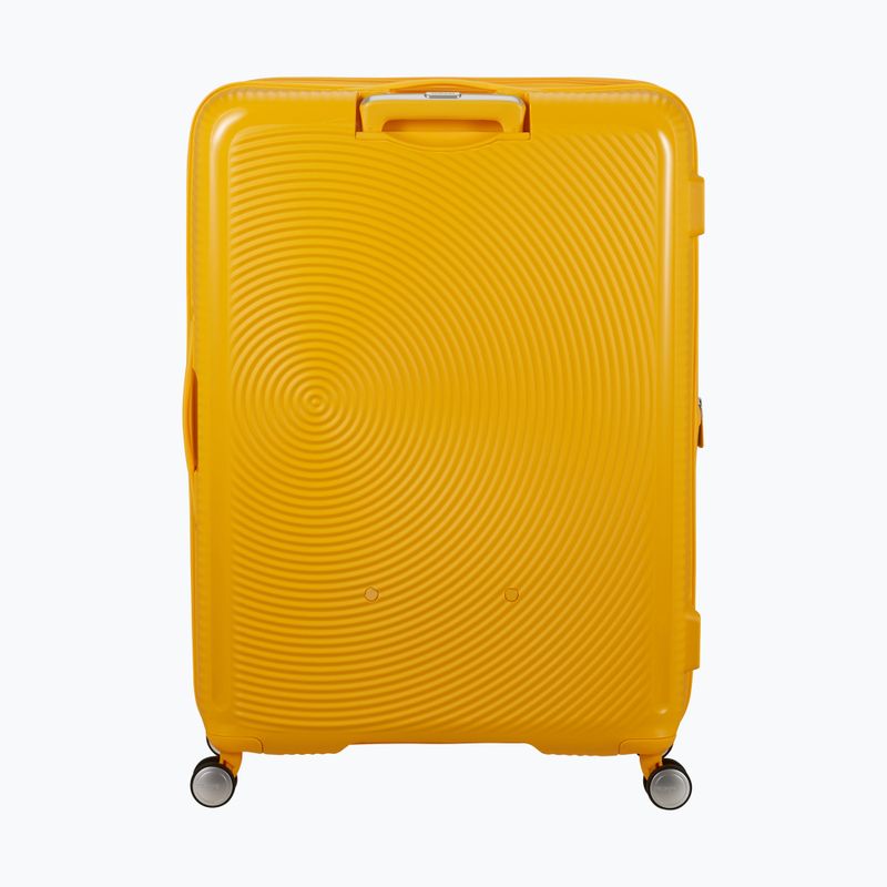 Utazó bőrönd American Tourister Soundbox 82 130 l golden yellow 2