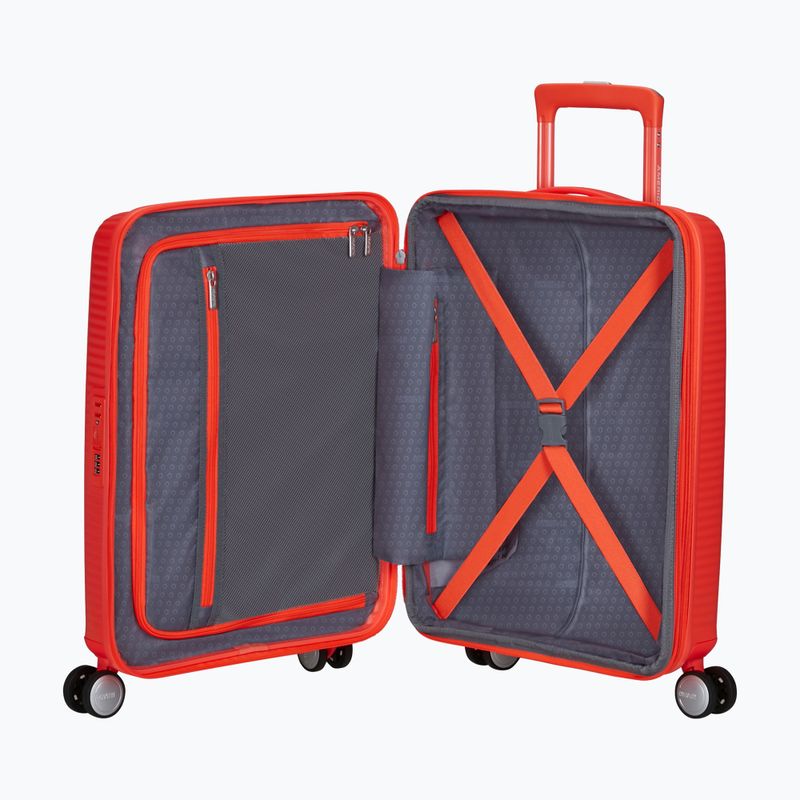 Bőrönd American Tourister Soundbox 41 l neon orange 5
