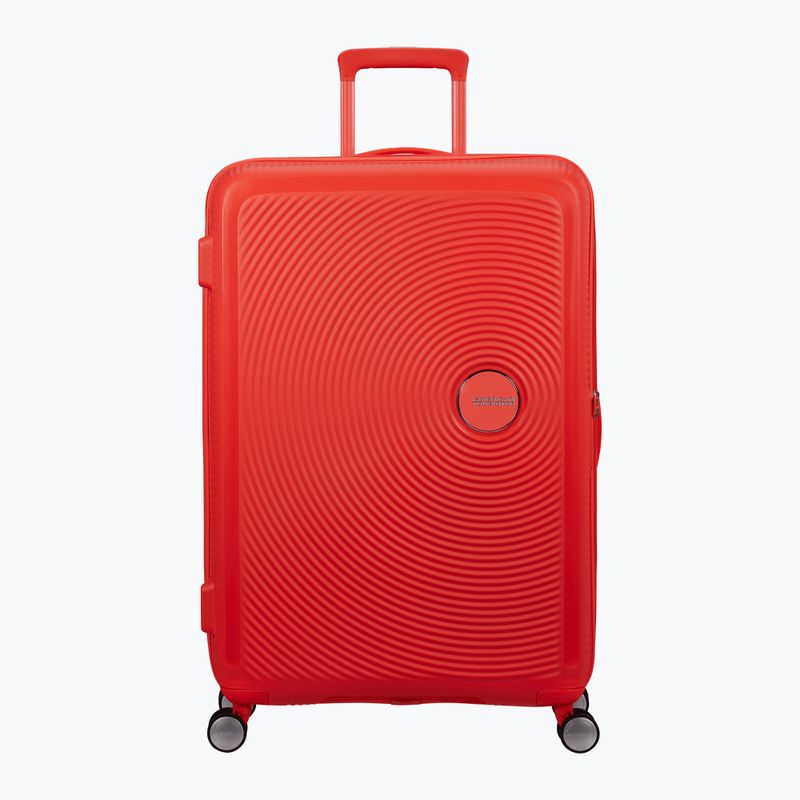 Bőrönd American Tourister Soundbox 110 l neon orange