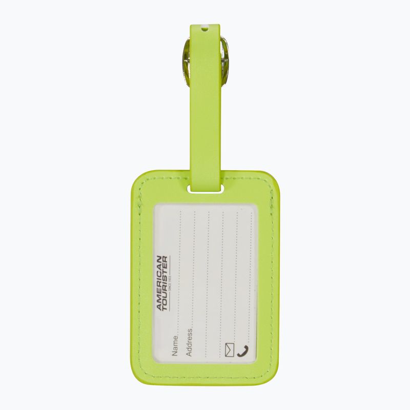 Poggyászcímke American Tourister Luggage Tag 2 pcs. light lime 2