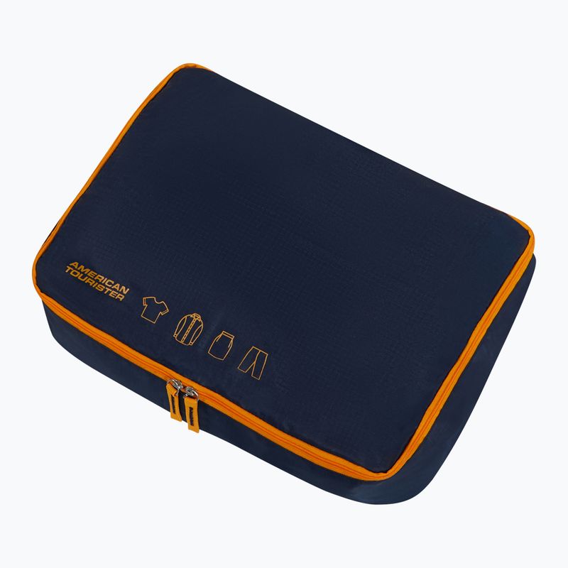 Szerokie etui na akcesoria American Tourister Packing 5 pcs. navy/orange 4