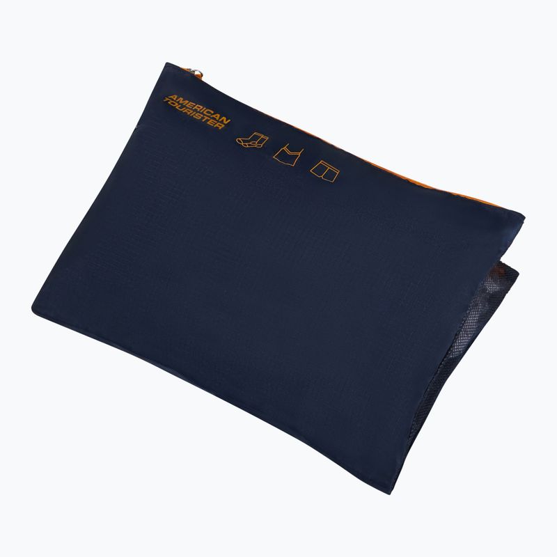 Szerokie etui na akcesoria American Tourister Packing 5 pcs. navy/orange 5