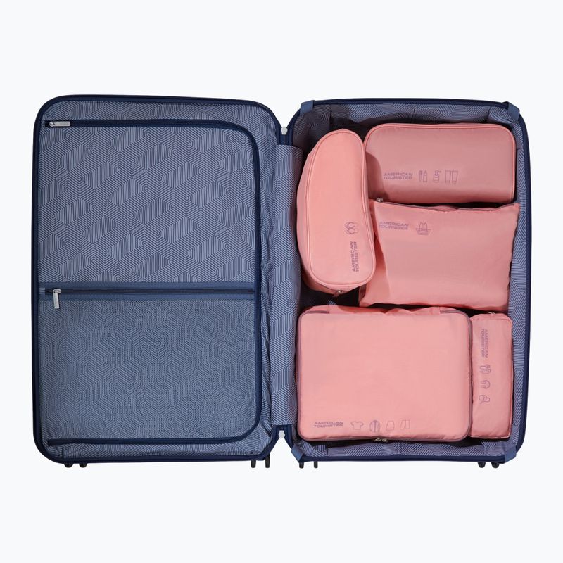 Szerokie etui na akcesoria American Tourister Packing 5 pcs. pink/mauve 7