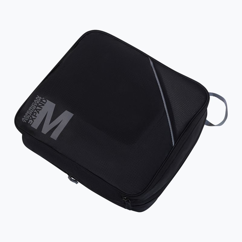 Szerokie etui na akcesoria American Tourister Packing S/M/L 3 pcs. black/grey 5