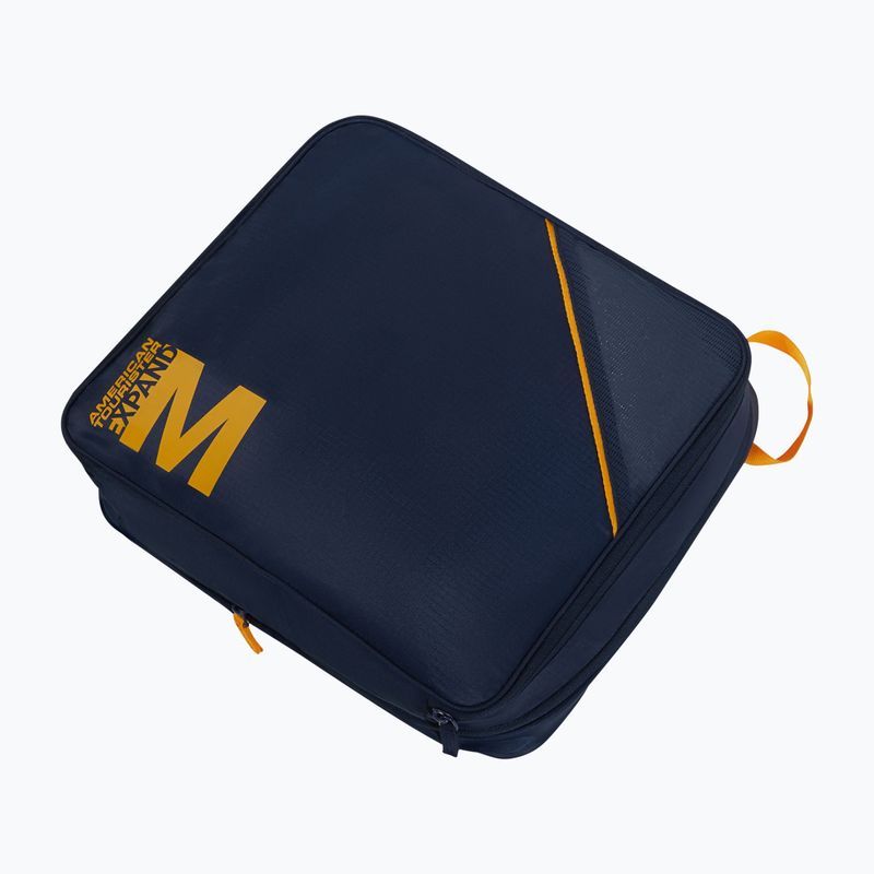 Szerokie etui na akcesoria American Tourister Packing S/M/L 3 pcs. navy/orange 5