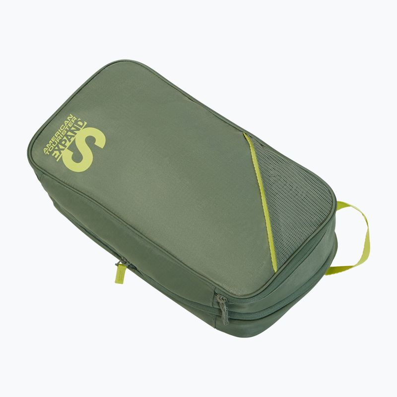 Szerokie etui na akcesoria American Tourister Packing S/M/L 3 pcs. olive/lime 4