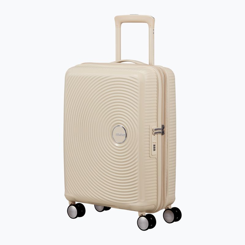 Utazó bőrönd American Tourister Soundbox 55 41 l coconut sand 4