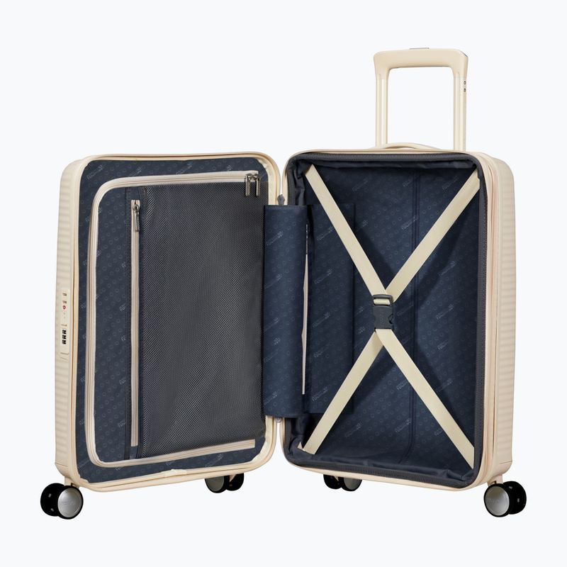 Utazó bőrönd American Tourister Soundbox 55 41 l coconut sand 6