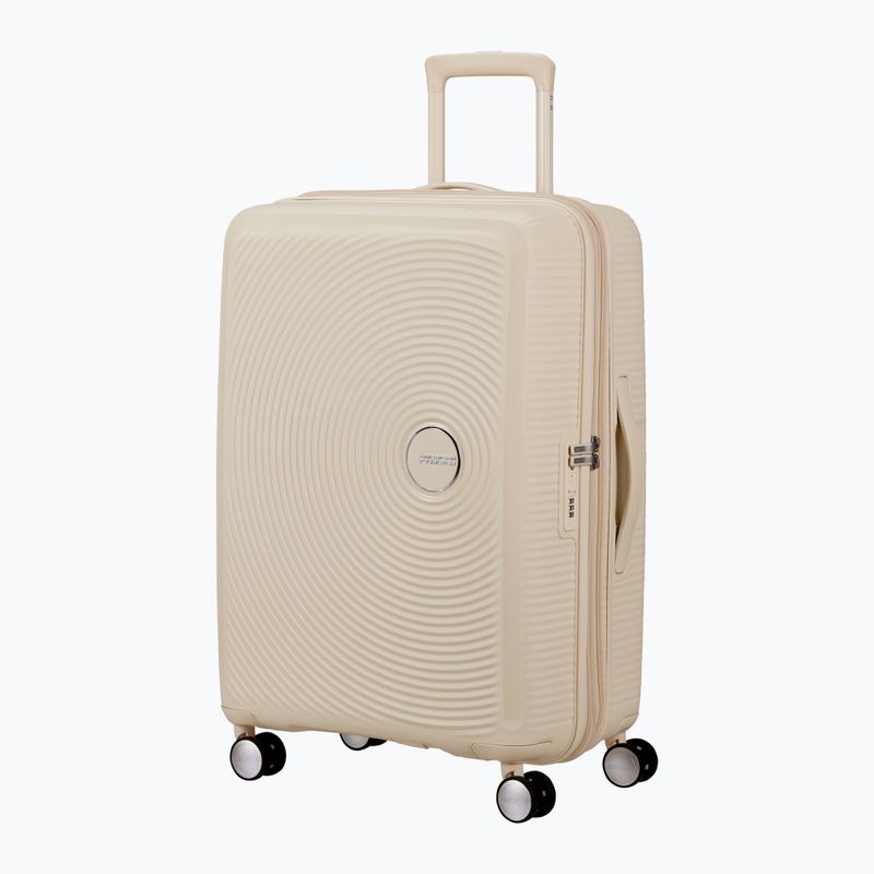 Utazó bőrönd American Tourister Soundbox 67 81 l coconut sand 4