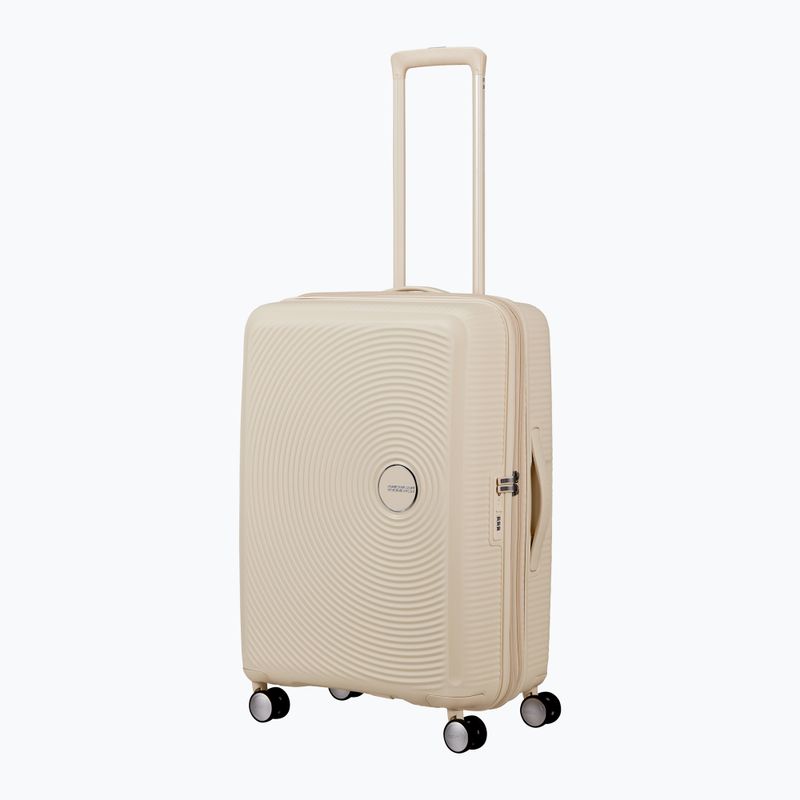 Utazó bőrönd American Tourister Soundbox 67 81 l coconut sand 5