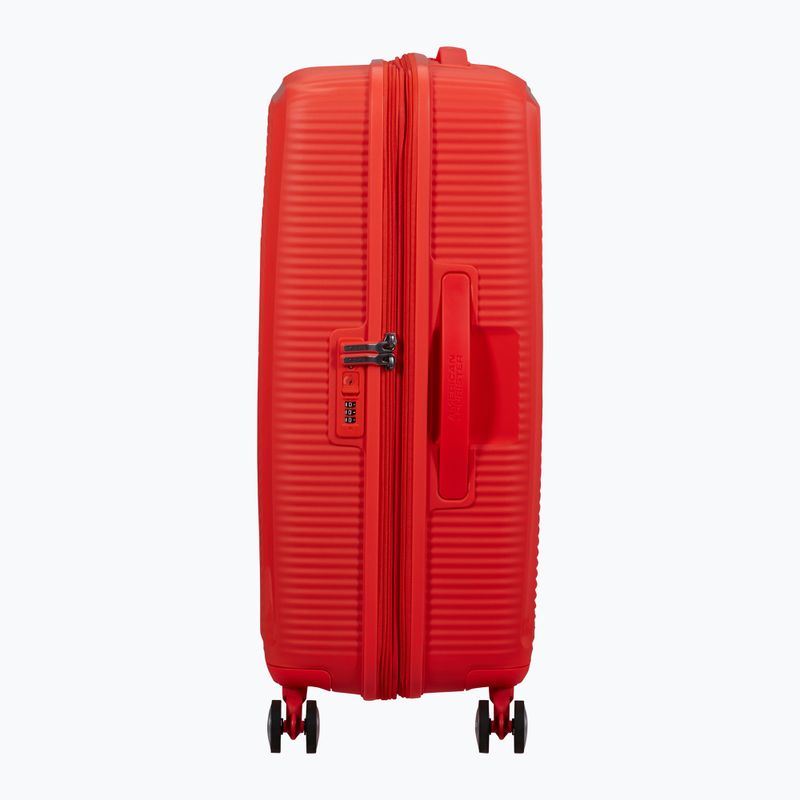 Utazó bőrönd American Tourister Soundbox 67 81 l papaya pop 3
